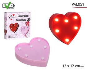 DECORATION LUMINEUSE LED COEU