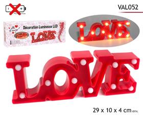 DECORATION LUMINEUSE LED LOVE