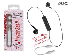ECOUTEURS S/FIL BLUETOOTH*