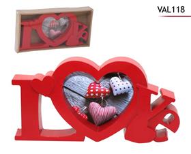 CADRE PHOTO LOVE 22X11CM