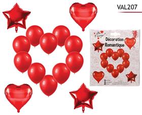 BALLONS DECO4 ALU/10 BALLONS